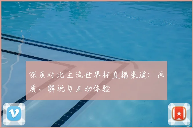 深度对比主流世界杯直播渠道：画质、解说与互动体验